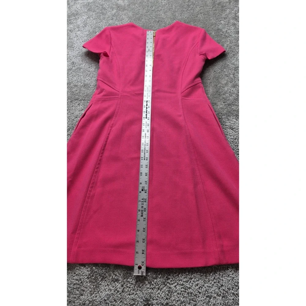 Vince Camuto Dress Women's 10 Pink‎ Sleeveless Back Zipper Accent Sheath